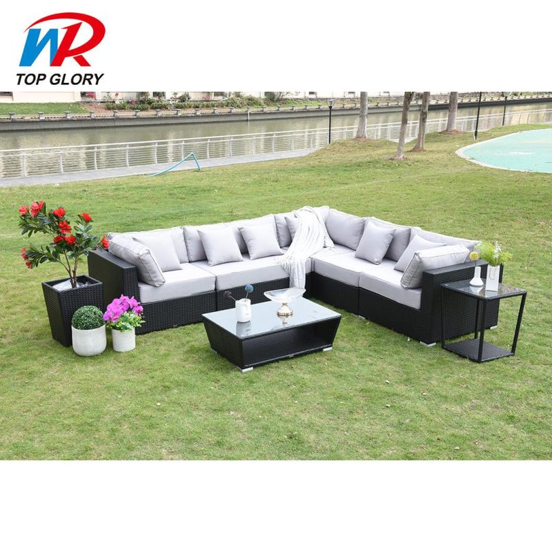 Modern Customized Hot Sale Leisure Home Garden Sets Outdoor Garden Sofa