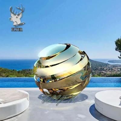 Hot Sale Stainless Steel Urban Art Decoration Large Sculpture