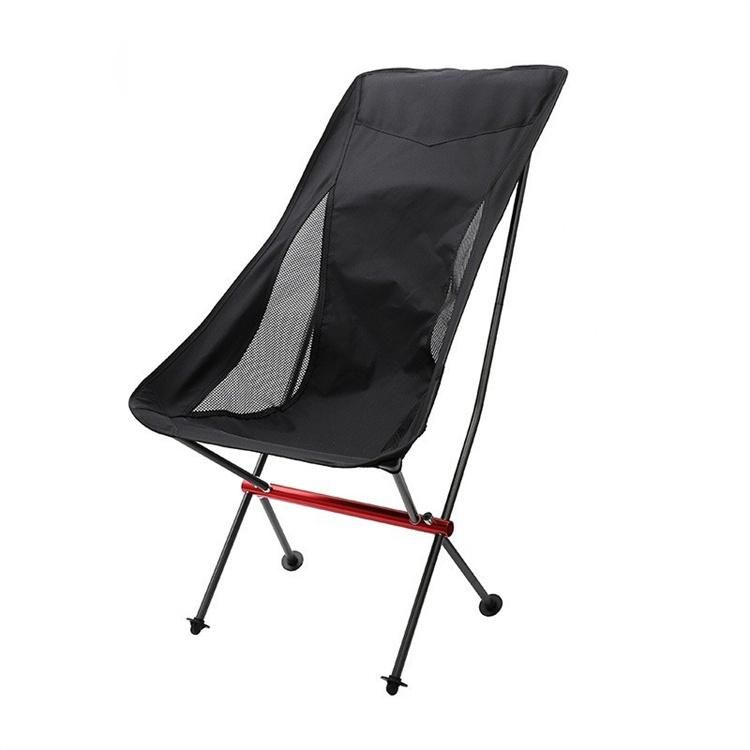 New Style Aluminium Outdoor Lightweight Folding Camping Moon Chair