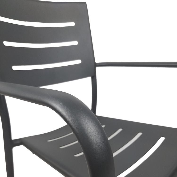 High Quality 5PCS Outdoor Aluminum Garden Patio Dining Table Set