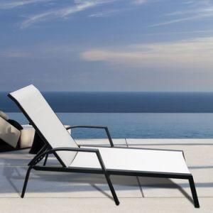 Outdoor Swimming Pool Aluminum Sling Lounge Chair Garden Sun Longer Beach Sunbed