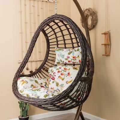 Hanging Basket Rattan Chair Double Family Hanging Chair Double Arm Rocking Chair Indoor Swing
