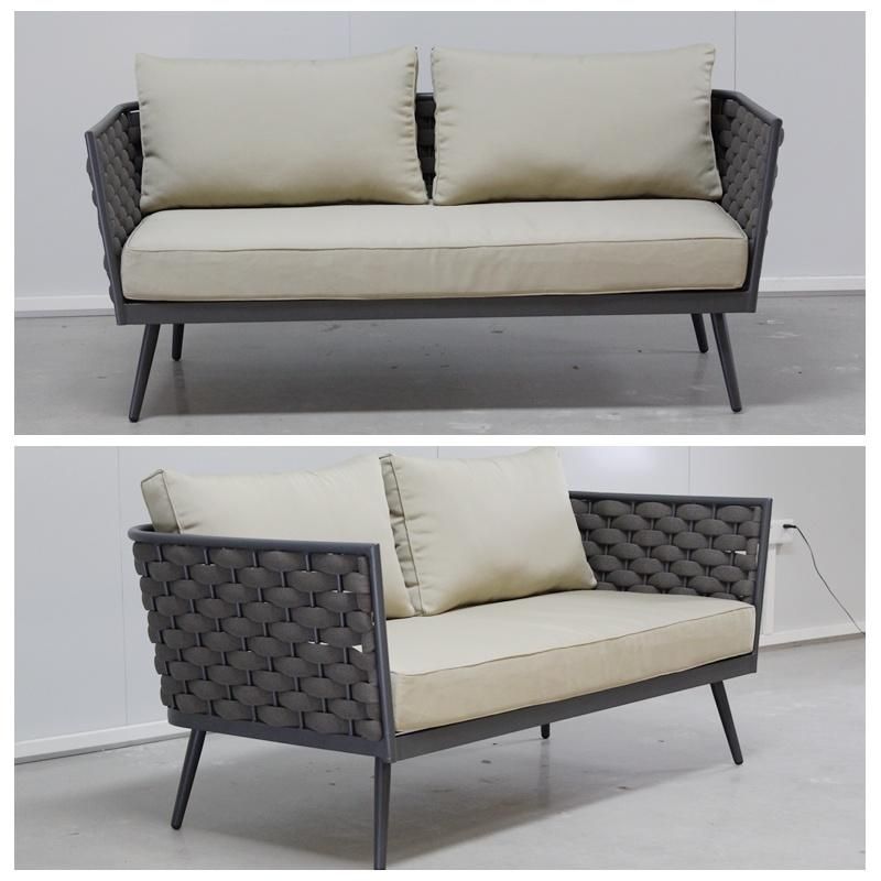 Wholesale Customized Rattan Pool Outdoor Garden Patio Bistro Sofa Furniture