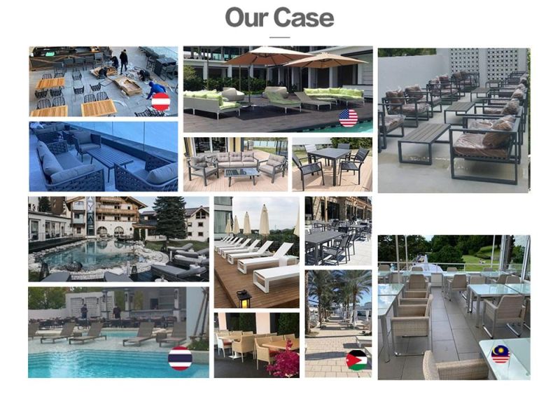 Foshan Single OEM Hotel Chaise Lounge Outdoor Sun Lounger with High Quality