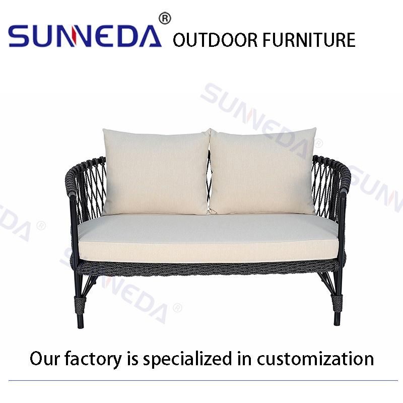 All Weather Durable Leisure Weaving Olifen Waterproof PE Rattan Outdoor Armchair Furniture