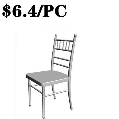 Banquet Furniture Chiavari Dining Wedding White Chair Metal Tiffany Restaurant