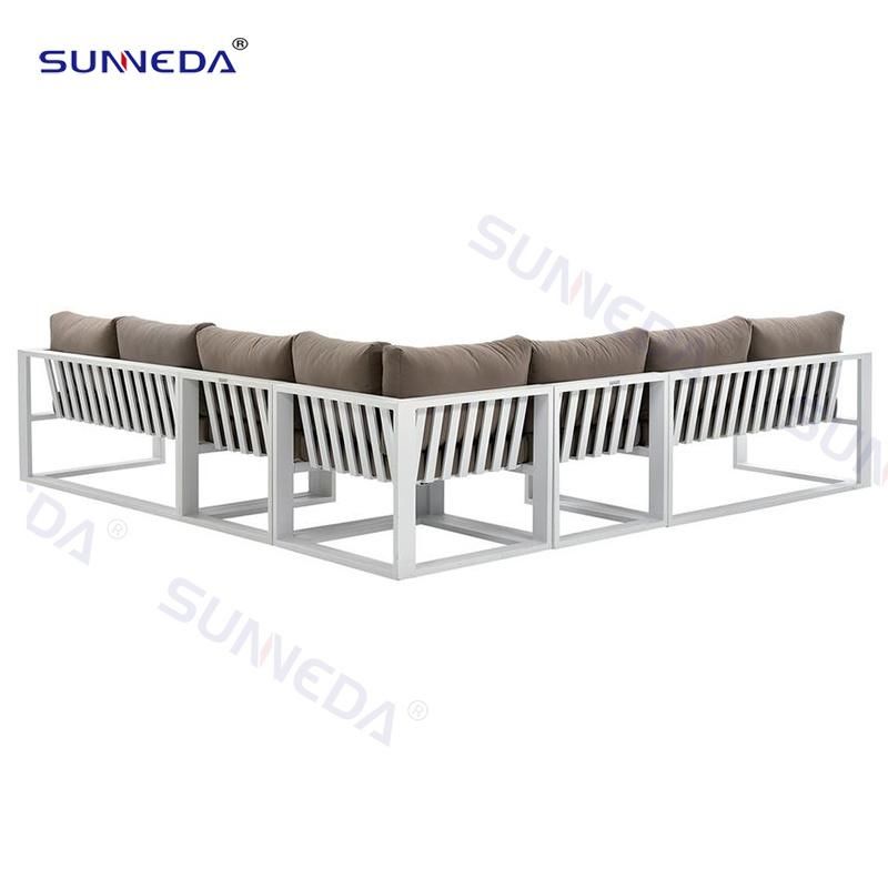 Patio Modern Simple Sofa Chair Leisure Garden Set