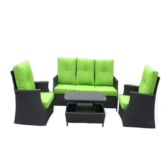 Black Rattan Sofa Outdoor Rattan Outdoor Sofa