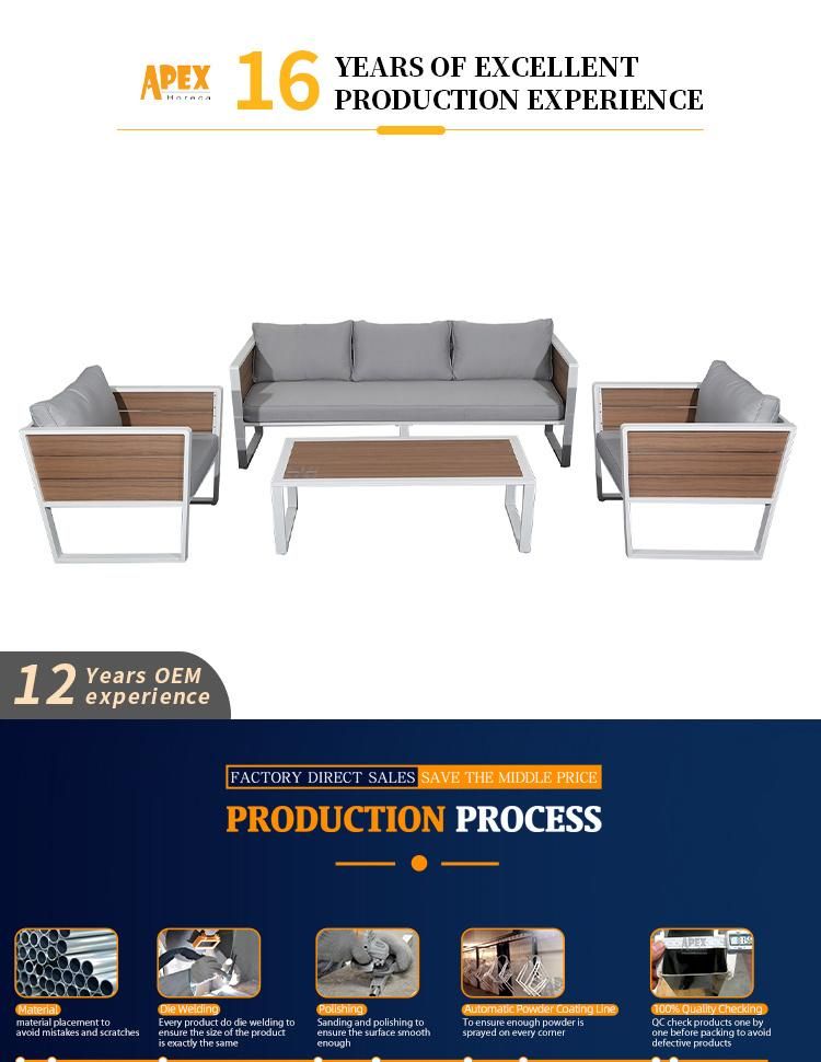 Outdoor Garden Patio Leisure Modern Wholesale Sofa Set