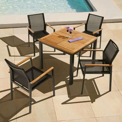 Modern Wholesale Restaurant Outdoor Furniture Dining Table and Chairs