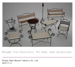 Outdoor Furniture Wrought Iron Fruniture