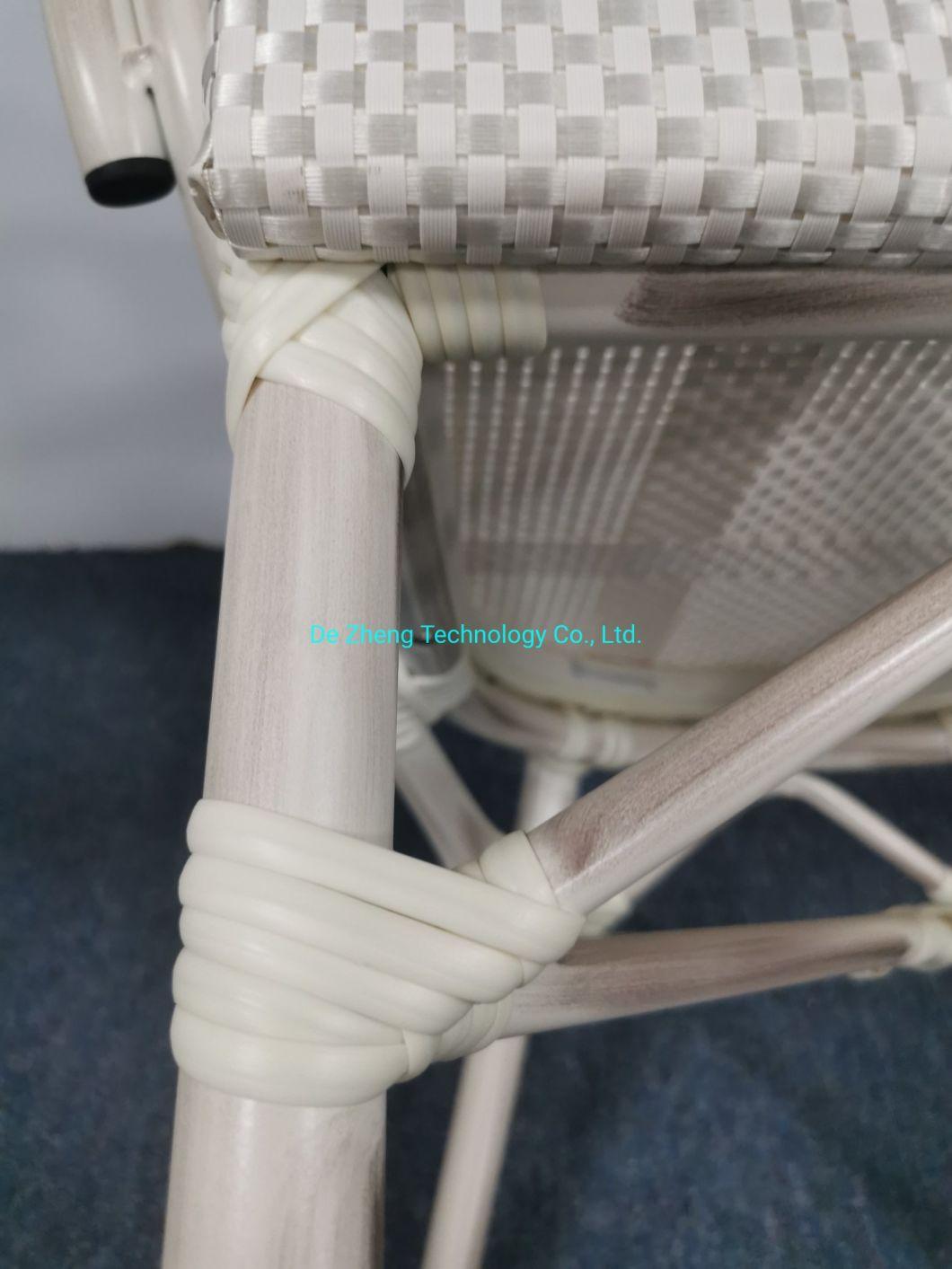 Good Quality Textylene Mesh Outdoor Chair Dining Furniture Patio Garden Table and Chairs Modern Design Rattan Dining Set