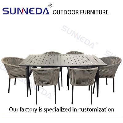 Sunneda Nordic Style Popular Crafted Fashion Studio Patio Hotel Garden Furniture