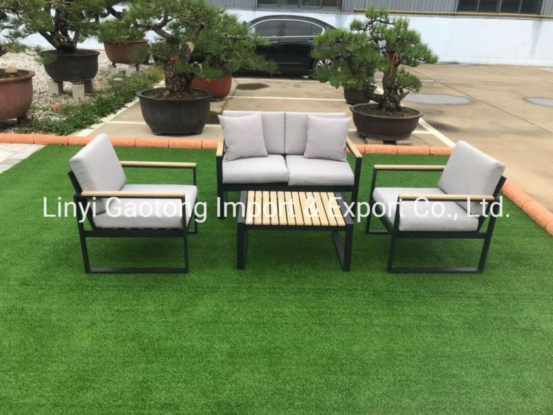 Metal Leisure Dining Chair 5 Piece Cast Aluminium Patio Bistro Set Outdoor Home Garden Set