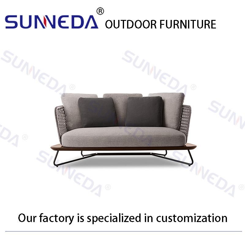 Garden Sets Sofa Outdoor Home Furniture Aluminum Chair Patio Lounge with Table