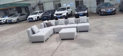 Metal European Darwin China Couch Aluminum Sets Outdoor Lounge Garden Sofa New