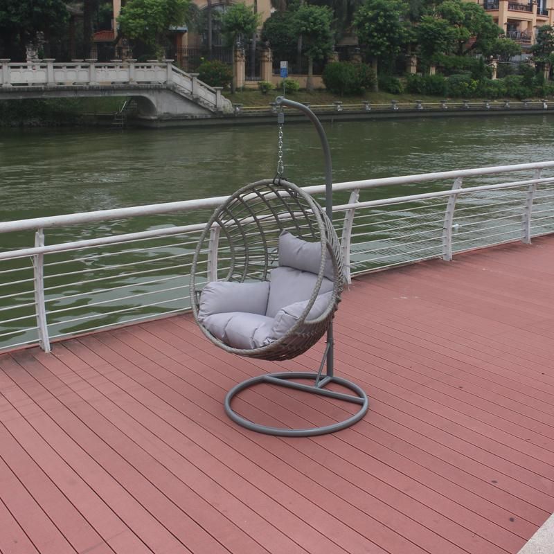 New Arrive Garden Swing Chairs with Rattan Weave