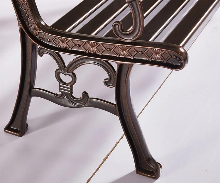 150cm in Length Aluminum Bench Chair Metal Outdoor for Park