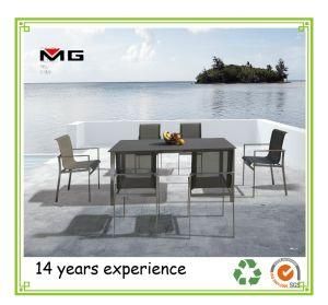 Outdoor Garden Chairs with Stainless Steel Frames