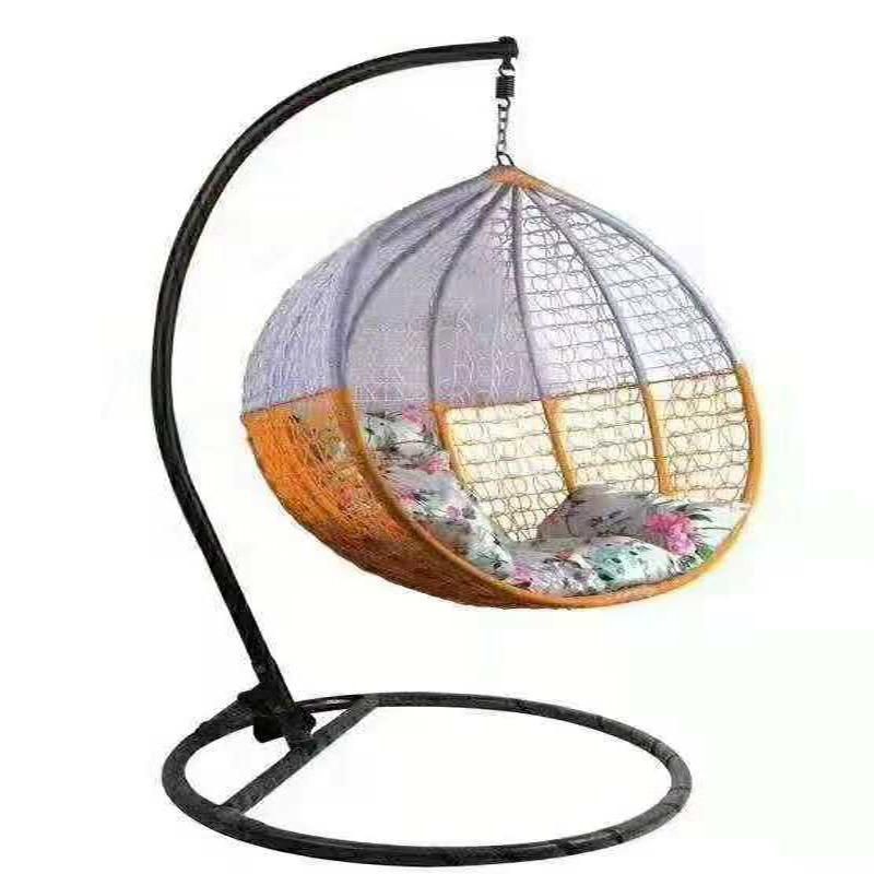 Premium Popular Customized Garden Indoor Hanging Wicker Egg Swing Chair