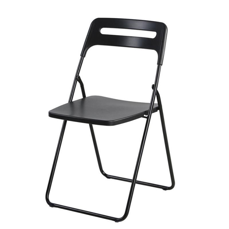 Convenient Low Price Outdoor Meeting Plastic Steel Stackable Folding Chair