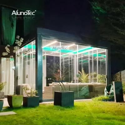 Terrace Gazebo Restaurant AlunoTec Solid Plywood Box Packing Luxurious Patio Canopy Pergola