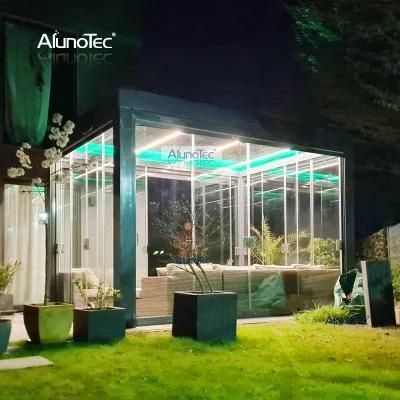 Terrace Gazebo Restaurant AlunoTec Solid Plywood Box Packing Luxurious Patio Canopy Pergola
