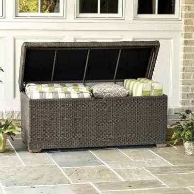 Resin Wicker Effect Deck Large Box
