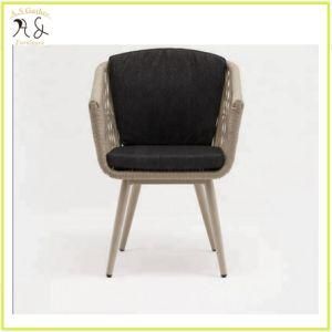 Outdoor Furniture Cheap Garden Restaurant Hotel Cafe Dining Wicker Outdoor Chair with Cushions
