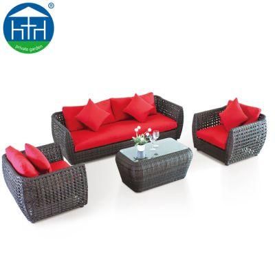 Designer Outdoor Furniture Bubble Weaving Rattan Sofa Couch Furniture
