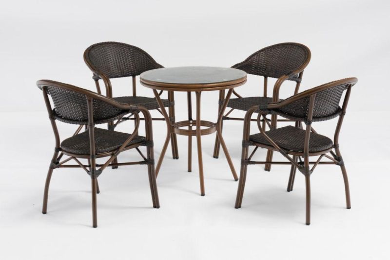 Classic Rattan Aluminum Garden Set