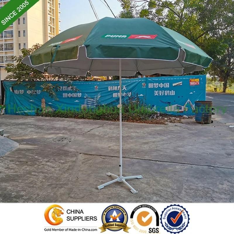 2.5m Puma Fiberglass Vented Advertising Outdoor Beach Umbrella Sun Parasol for Promotion (BU-0060F)