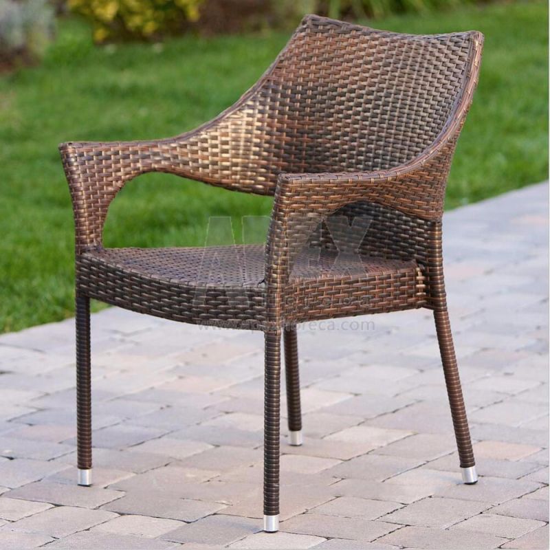 Aluminum Outdoor Garden Rope Chair Furniture Waterproof Dining Chair Wholesale