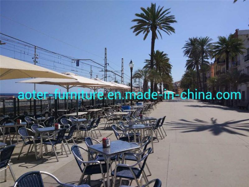 Customize Logo Brand Outdoor Dining Chair Ads Cheap Garden Bar Furniture