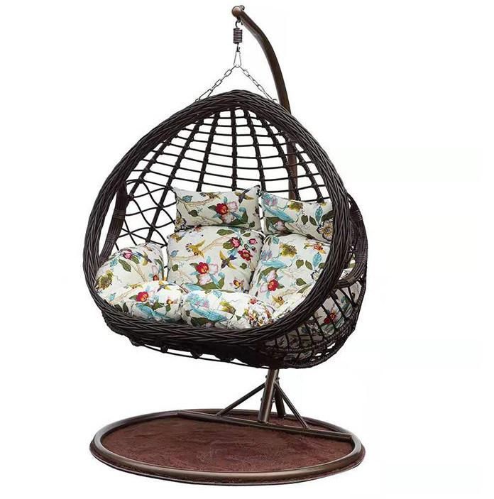Home Patio Indoor Bird′s Nest Rotary Rattan Hanging Swing Chair
