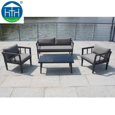 Modern Outdoor Patio Furniture Sofa Set Aluminum Frame Water Proof