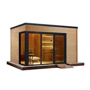 Mexda Outdoor Red Cedar Sauna Room Gazebo Ws-Lt08