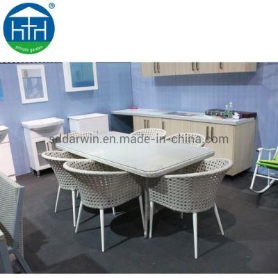 Cheap Price Patio Furniture Outdoor Dining Set Garden Rattan Furniture