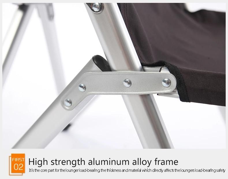 2022 Aluminum Camping Chair for Garden Using Foldable