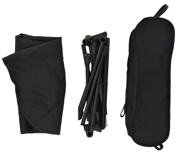 Aluminum Tube Camping Folding Dustpan Chair