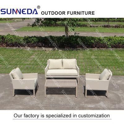 Superior Office Style Garden Furniture Outdoor Cafe Morden &amp; Leisure Sofa Set