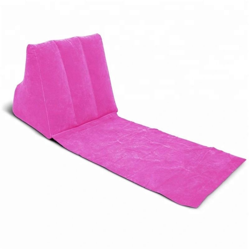 Custom PVC Damp Proof Foldable Inflatable Lawn Beach Sofa