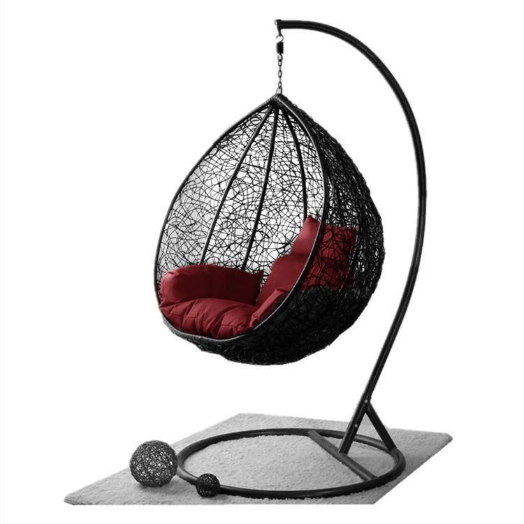 Modern Outdoor Design Garden Patio Wicker Hanging Egg Swing Chair