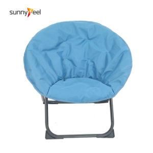 Confortable Padded Folding Moon Chair Saucer Chair for Inside