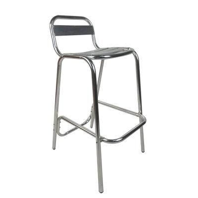 Cheap Price Outdoor Aluminum Furniture Pier Harbor Cafe Leisure Lotus Bar Chair