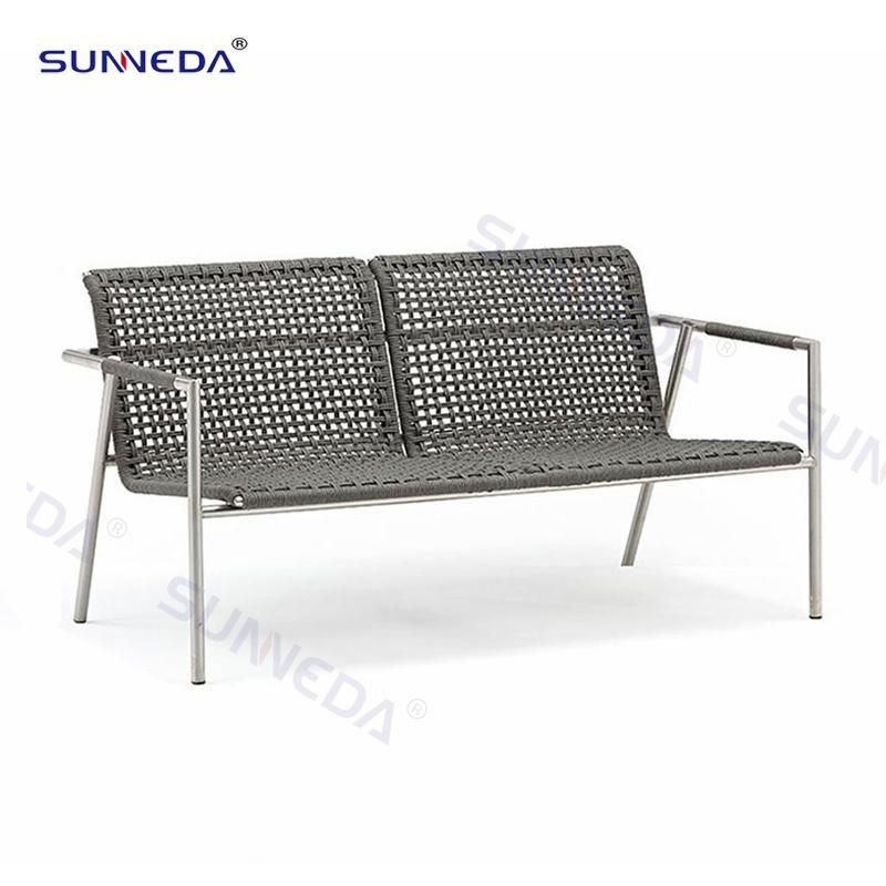 Italian Style Leisure Modern Hotel Patio Valli Foldable Teak Wood Outdoor Garden Armchair with Table Furnitures Set