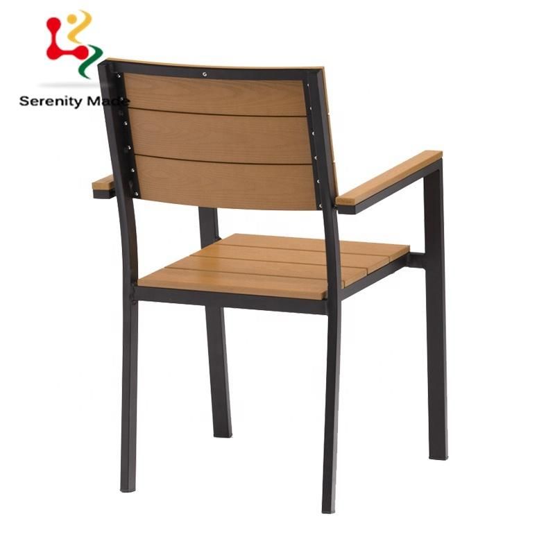 Commercial Grade Cafe Dining Chair with Natural Rattan Back and Seat Timber Frame Cane Chair for Restaurant