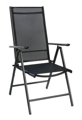 Aluminium 7 Position Adjust Outdoor Folding Chair, Patio Furniture Chair, Garden Chair