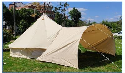 Spangled Waterproof Poly-Cotton Travel Trip Arch Awning Outdoor Camping Tent