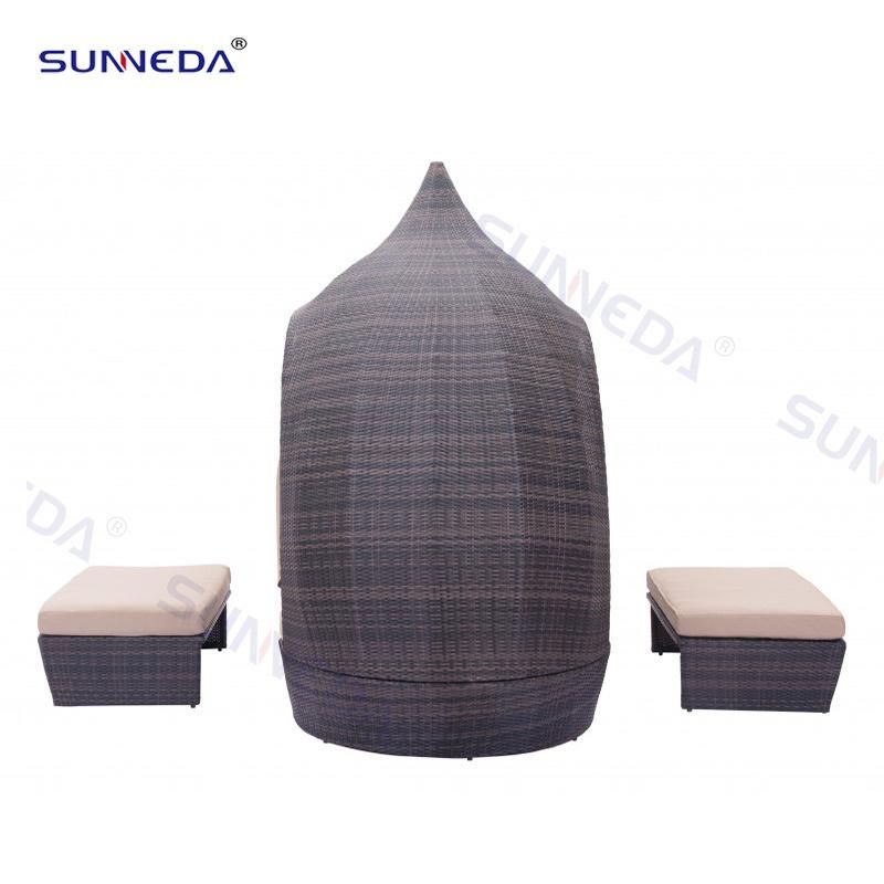 Leisure Hotel Poolside Sunbed Outdoor Rattan Garden Furniture